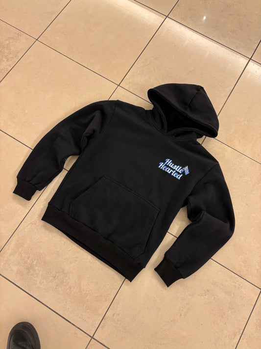 HH BLACK ‘COBALT BLUE’ HOODIE